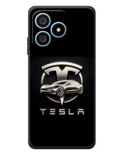 Чохол для Blackview Wave 9C з картинкою «Tesla — срібне авто» Чохол для Blackview Wave 9C з картинкою «Tesla — срібне авто»