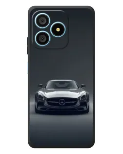 Чехол для Blackview Wave 9C с картинкой «Mercedes на черном»