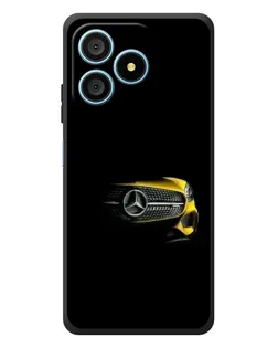 Чехол для Blackview Wave 9C с картинкой «Mercedes — ретро стиль»