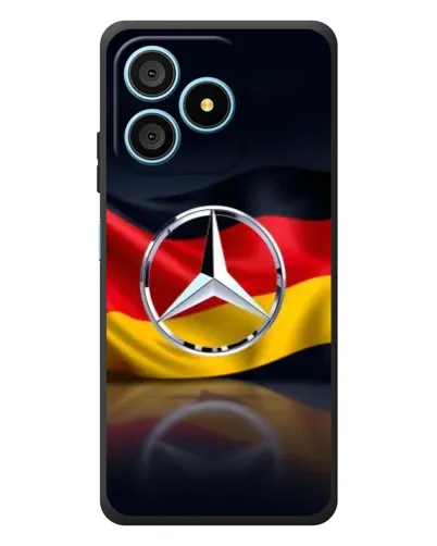Чехол для Blackview Wave 9C с картинкой «Mercedes — флаг Германии» Чехол для Blackview Wave 9C с картинкой «Mercedes — флаг Германии»