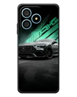 Чехол для Blackview Wave 9C с картинкой «Темный Mercedes AMG»