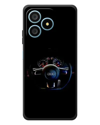 Чехол для Blackview Wave 9C с картинкой «Салон Audi — руль» Чехол для Blackview Wave 9C с картинкой «Салон Audi — руль»