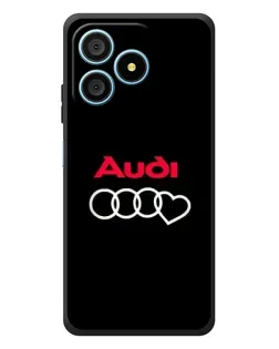Чехол для Blackview Wave 9C с картинкой «Логотип Audi Heart» Чехол для Blackview Wave 9C с картинкой «Логотип Audi Heart»