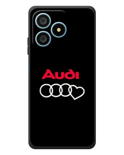Чехол для Blackview Wave 9C с картинкой «Логотип Audi Heart» Чехол для Blackview Wave 9C с картинкой «Логотип Audi Heart»