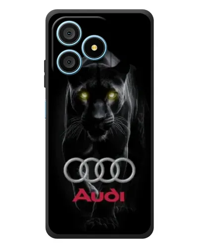 Чехол для Blackview Wave 9C с картинкой «Пантера и Audi» Чехол для Blackview Wave 9C с картинкой «Пантера и Audi»