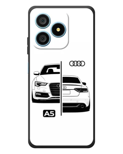 Чехол для Blackview Wave 9C с картинкой «Audi — контрастный дизайн» Чехол для Blackview Wave 9C с картинкой «Audi — контрастный дизайн»
