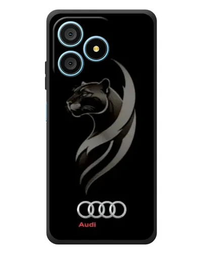 Чехол для Blackview Wave 9C с картинкой «Графика — пантера и Audi» Чехол для Blackview Wave 9C с картинкой «Графика — пантера и Audi»