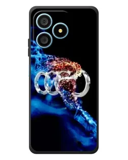 Чехол для Blackview Wave 9C с картинкой «Энергия лого Audi»