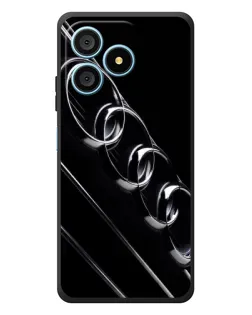 Чехол для Blackview Wave 9C с картинкой «Audi — абстрактные кольца»