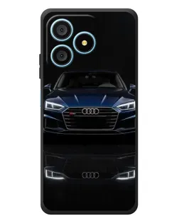 Чехол для Blackview Wave 9C с картинкой «Audi — ночное отражение»