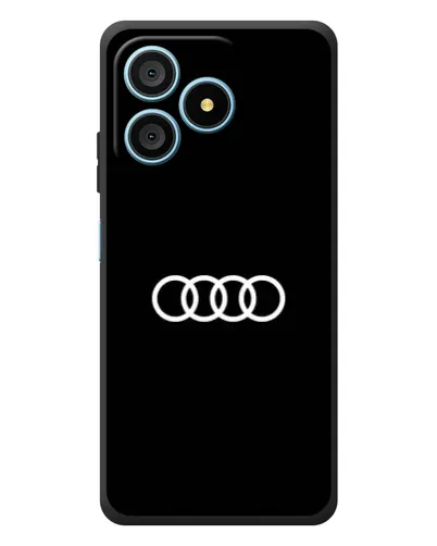 Чехол для Blackview Wave 9C с картинкой «Audi White Logo» Чехол для Blackview Wave 9C с картинкой «Audi White Logo»