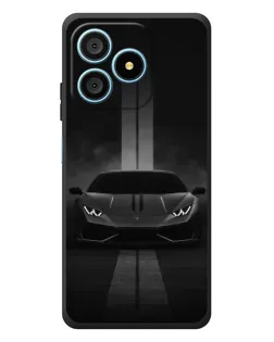 Чехол для Blackview Wave 9C с картинкой «Lamborghini симметрия дорог»