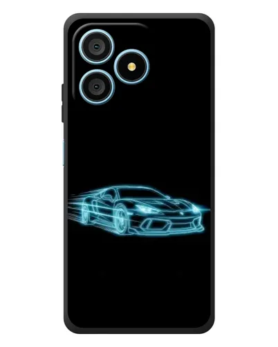Чехол для Blackview Wave 9C с картинкой «Неоновый контур Lamborghini» Чехол для Blackview Wave 9C с картинкой «Неоновый контур Lamborghini»