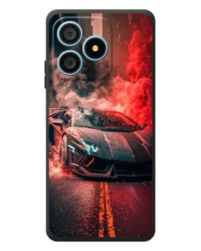 Чехол для Blackview Wave 9C с картинкой «Lamborghini красный дым» Чехол для Blackview Wave 9C с картинкой «Lamborghini красный дым»