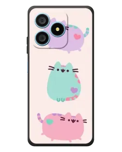 Чохол для Blackview Wave 9C з картинкою «Pusheen тріо» Чохол для Blackview Wave 9C з картинкою «Pusheen тріо»