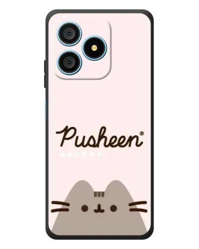 Чохол для Blackview Wave 9C з картинкою «Pusheen логотип»