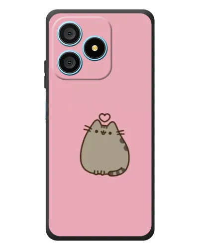 Чохол для Blackview Wave 9C з картинкою «Pusheen серце»