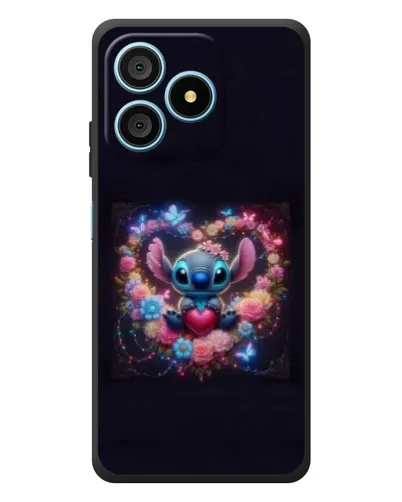 Чохол для Blackview Wave 9C з картинкою «Stitch у квітах» Чохол для Blackview Wave 9C з картинкою «Stitch у квітах»