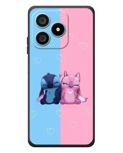 Чохол для Blackview Wave 9C з картинкою «Stitch та Angel Love»