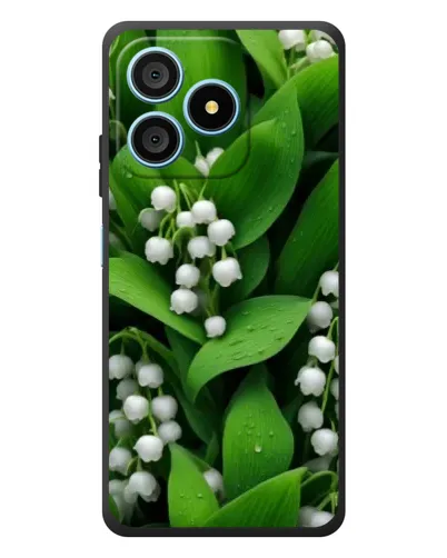 Чохол для Blackview Wave 9C з картинкою «Конвалії в зелені»