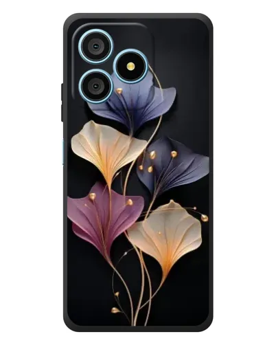 Чохол для Blackview Wave 9C з картинкою «Лілові квіти грації»