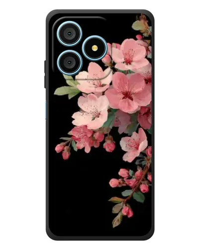 Чохол для Blackview Wave 9C з картинкою «Рожева гілка сакури»