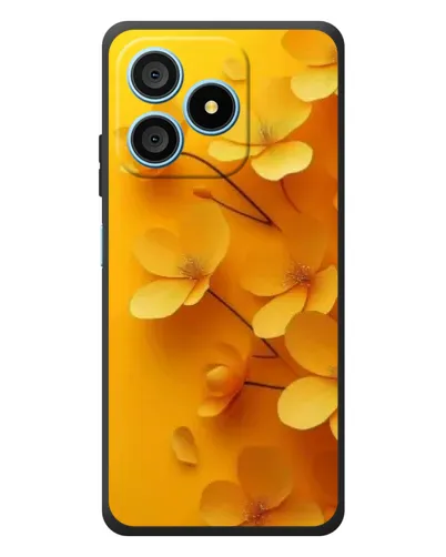 Чохол для Blackview Wave 9C з картинкою «Золоті пелюстки»