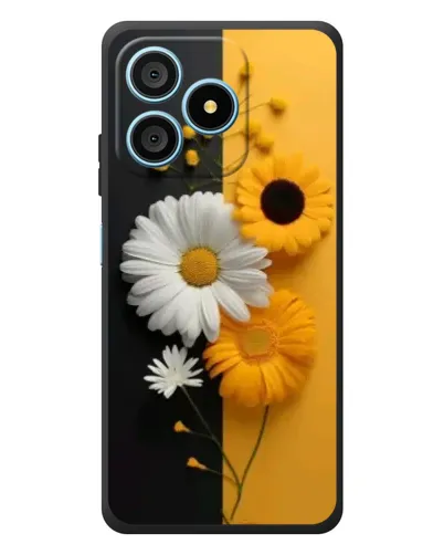 Чохол для Blackview Wave 9C з картинкою «Соняшник та ромашка»