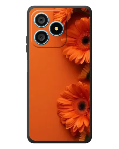 Чохол для Blackview Wave 9C з картинкою «Помаранчеві гербери»