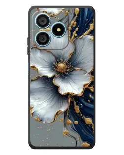 Чохол для Blackview Wave 9C з картинкою «Біла квітка та золотий флюїд» Чохол для Blackview Wave 9C з картинкою «Біла квітка та золотий флюїд»