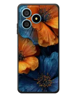 Чохол для Blackview Wave 9C з картинкою «Яскрава синьо-помаранчева флора» Чохол для Blackview Wave 9C з картинкою «Яскрава синьо-помаранчева флора»