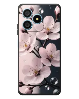 Чохол для Blackview Wave 9C з картинкою «Ніжня сакура та краплі» Чохол для Blackview Wave 9C з картинкою «Ніжня сакура та краплі»