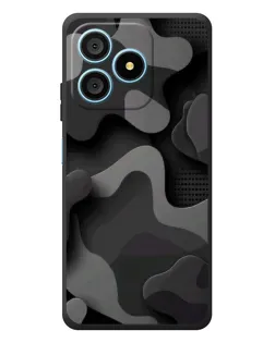 Чехол для Blackview Wave 9C с картинкой «Темный абстрактный камуфляж» Чехол для Blackview Wave 9C с картинкой «Темный абстрактный камуфляж»