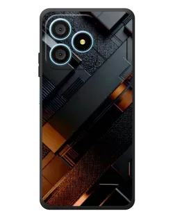 Чехол для Blackview Wave 9C с картинкой «Черные геометрические блоки» Чехол для Blackview Wave 9C с картинкой «Черные геометрические блоки»