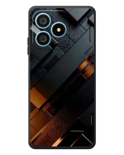 Чехол для Blackview Wave 9C с картинкой «Черные геометрические блоки» Чехол для Blackview Wave 9C с картинкой «Черные геометрические блоки»