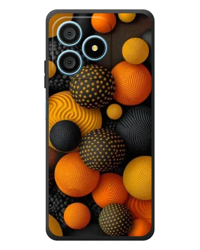 Чехол для Blackview Wave 9C с картинкой «Объемные оранжевые сферы» Чехол для Blackview Wave 9C с картинкой «Объемные оранжевые сферы»