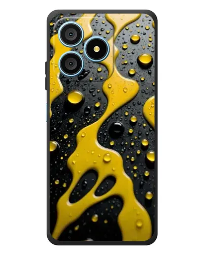 Чехол для Blackview Wave 9C с картинкой «Жидкое желтое золото» Чехол для Blackview Wave 9C с картинкой «Жидкое желтое золото»