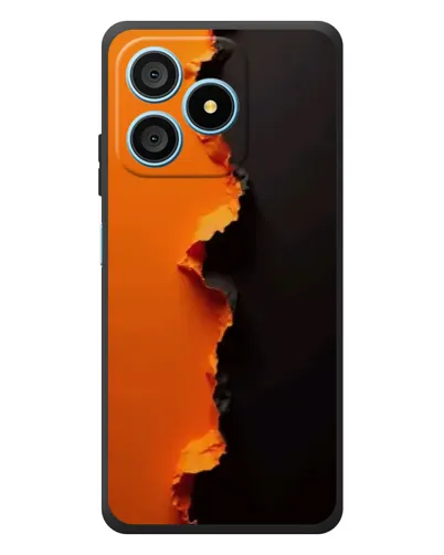 Чехол для Blackview Wave 9C с картинкой «Оранжевый разлом» Чехол для Blackview Wave 9C с картинкой «Оранжевый разлом»