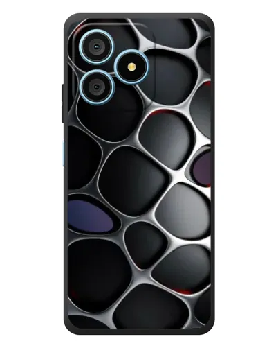Чехол для Blackview Wave 9C с картинкой «Объемная темная решетка» Чехол для Blackview Wave 9C с картинкой «Объемная темная решетка»