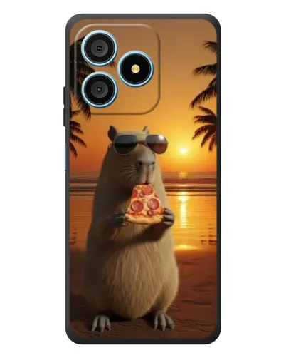 Чехол для Blackview Wave 9C с картинкой «Капибара с пиццей» Чехол для Blackview Wave 9C с картинкой «Капибара с пиццей»