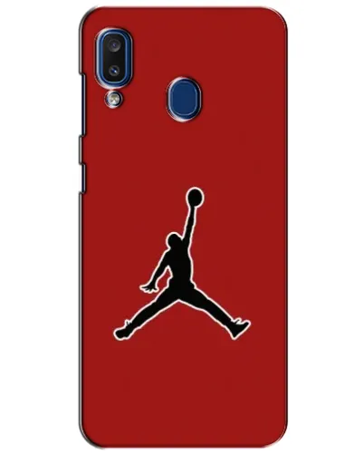 Чехол для Samsung Galaxy a20 2019 (A205F) с картинкой «Jordan Red Back»