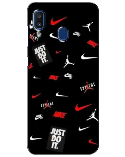 Чехол для Samsung Galaxy a20 2019 (A205F) с картинкой «Nike Mix Pattern»