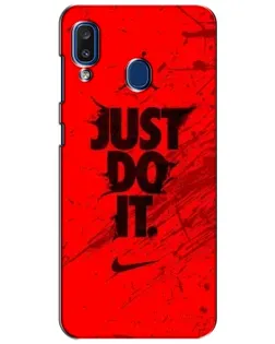 Чехол для Samsung Galaxy a20 2019 (A205F) с картинкой «Nike Just Do It»