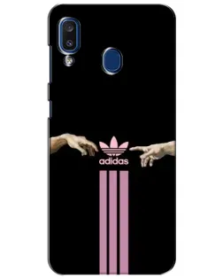 Чехол для Samsung Galaxy a20 2019 (A205F) с картинкой «Adidas Hands» Чехол для Samsung Galaxy a20 2019 (A205F) с картинкой «Adidas Hands»