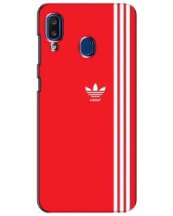 Чехол для Samsung Galaxy a20 2019 (A205F) с картинкой «Красный минимализм Adidas» Чехол для Samsung Galaxy a20 2019 (A205F) с картинкой «Красный минимализм Adidas»
