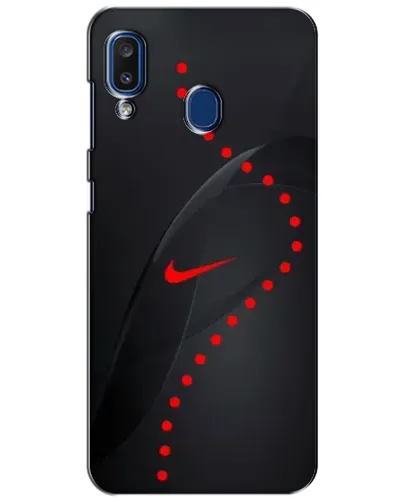 Чехол для Samsung Galaxy a20 2019 (A205F) с картинкой «Абстрактный дизайн Nike»
