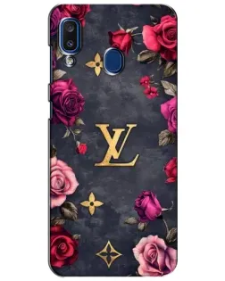 Чехол для Samsung Galaxy a20 2019 (A205F) с картинкой «Цветочный Louis Vuitton»