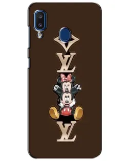 Чехол для Samsung Galaxy a20 2019 (A205F) с картинкой «LV и Микки Маус» Чехол для Samsung Galaxy a20 2019 (A205F) с картинкой «LV и Микки Маус»