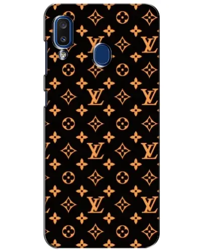 Чехол для Samsung Galaxy a20 2019 (A205F) с картинкой «Золотая монограмма LV» Чехол для Samsung Galaxy a20 2019 (A205F) с картинкой «Золотая монограмма LV»