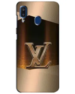 Чехол для Samsung Galaxy a20 2019 (A205F) с картинкой «LV — золотое сияние» Чехол для Samsung Galaxy a20 2019 (A205F) с картинкой «LV — золотое сияние»